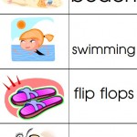 Beach Words and Pictures