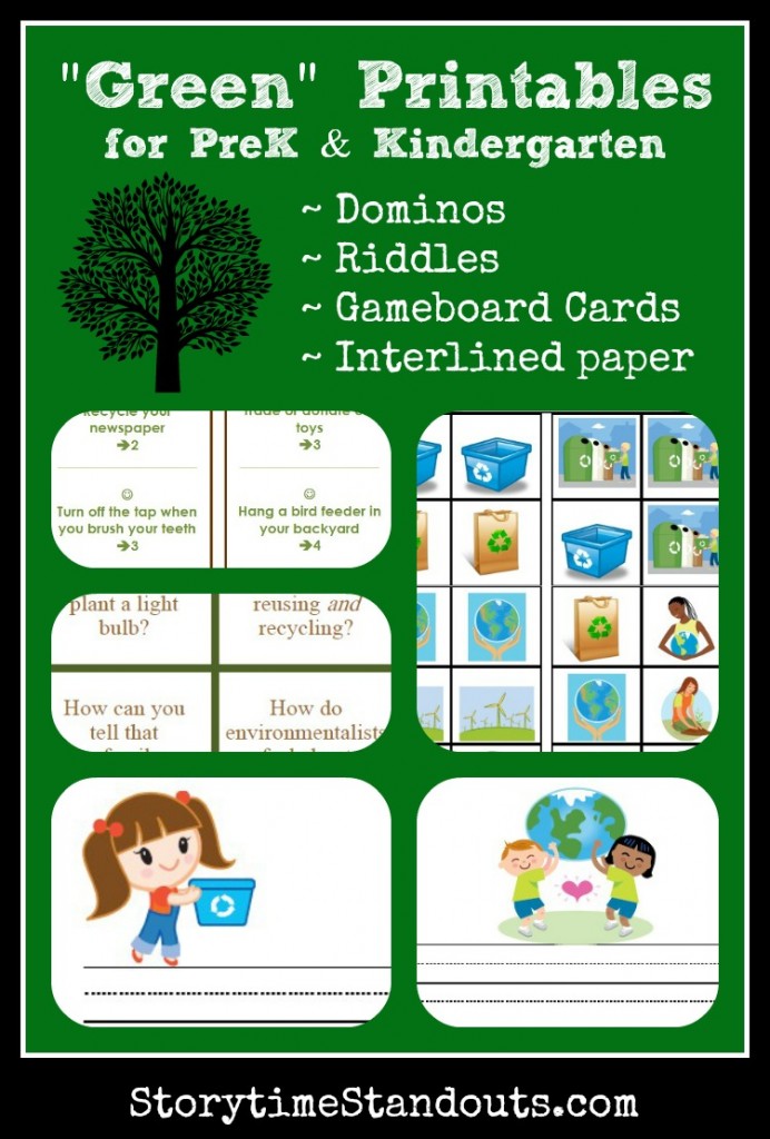 Earth Day Printables For Children Promote Environmental Awareness
