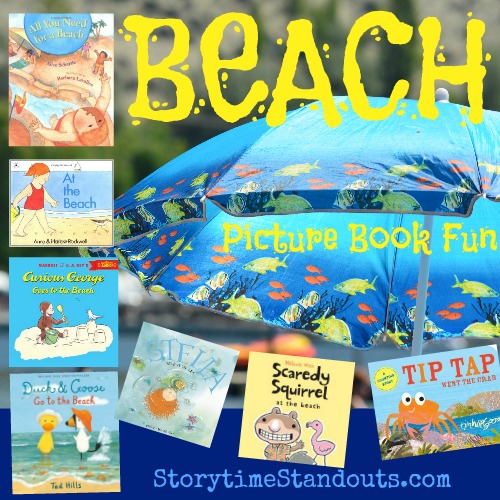 Beach Fun! Beach theme picture books and printables