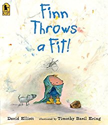 Picture books about anger and bad moods including Finn Throws a Fit