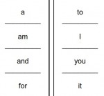 Free Sight Word Printables from Storytime Standouts Free printable high frequency sight words from Storytime Standouts