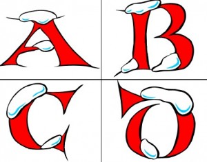 Winter Alphabet Printable for Homeschool and Classroom Free
Winter-Theme Prinable Alphabet