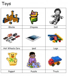 Vocabulary Development - Toys Storytime Standouts shares suggestions for working with a Speech Delayed Child