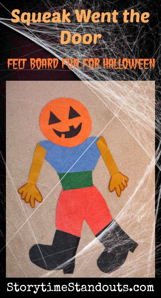 Squeak Went the Door a fun Halloween flannel board story for preschool and kindergarten Squeak Went the Door a fun Halloween flannel board story for preschool and kindergarten