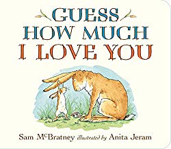 Storytime Standouts looks at Board Book, Guess How Much I Love You Guess How Much I Love You by Sam McBratney and illustrated by Anita Jeram