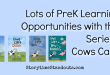 Lots of Prek Learning Opportunities with the Cows Can’t Series