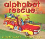 Storytime Standouts recommends activities for learning letters and alphabet books including Alphabet Rescue