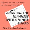 Learning the Alphabet with a White Board