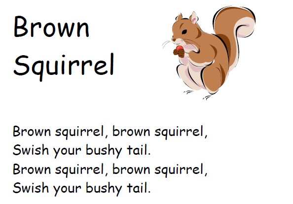 Squirrel Theme Circle Time For Preschool and Kindergarten
