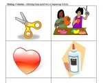 Free printable Making a Valentine Sequencing Activity for Preschool and Kindergarten