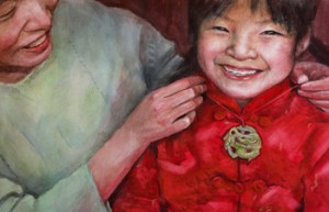 Chinese New Year picture book, A Gift