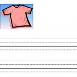 Free printable Pink Shirt Day writing paper for homeschool or classroom