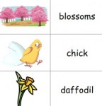 Free printable Spring Picture Dictionary printable for children