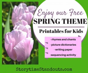 Enjoy our Free Spring Theme Printables for Kids