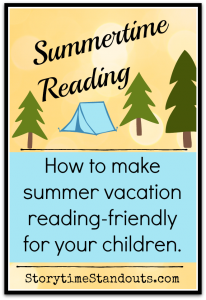 Ways to make summer vacation reading friendly for kids