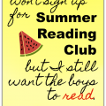 Ways to encourage summer reading without joining a library program