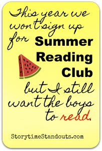 Ways to encourage summer reading without joining a library program