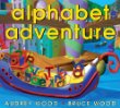 Storytime Standouts recommends activities for learning letters and alphabet books including Alphabet Adventure