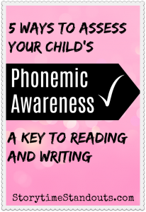 Check your child's phonemic awareness and readiness for reading and spelling with these questions