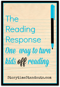 Asking students to write reading responses may not have the desired affect