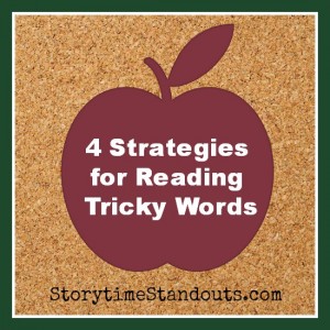 Beginning Readers should learn to use these strategies to read difficult words