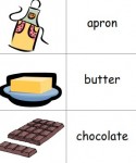 Free printable picture dictionaries for young writers and ESL students including about baking cookies vocabulary