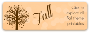 Storytime Standouts Fall Theme Printables