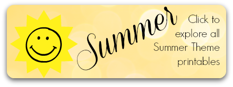 Click to explore all Summer Theme Early Learning Printables for Homeschool, Preschool and Kindergarten