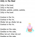 Jelly in the Bowl.Free Printable from Storytime Standouts