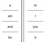 Free printable high frequency sight words from Storytime Standouts