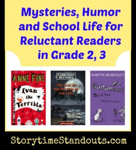 Chapter Books for Reluctant Readers: Mysteries, Humor, and School Life 