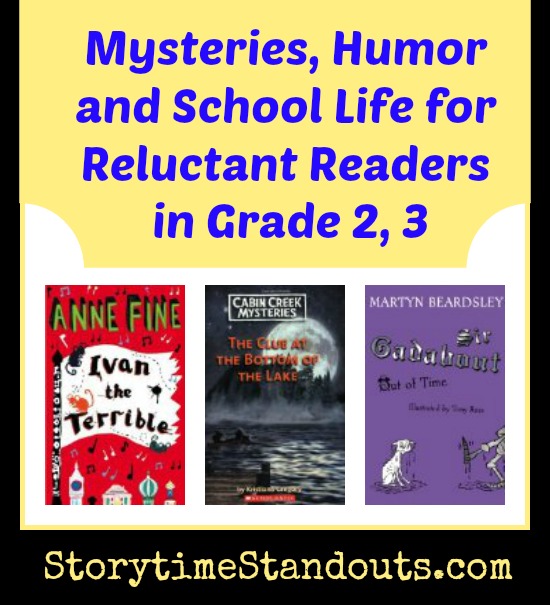 Chapter Books for Reluctant Readers: Mysteries, Humor, School Life