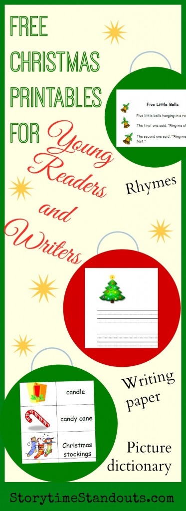 Free Christmas Printables for Young Readers and Writers from Storytime Standouts