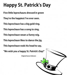 Free Happy St Patricks Day printable from Storytime Standouts