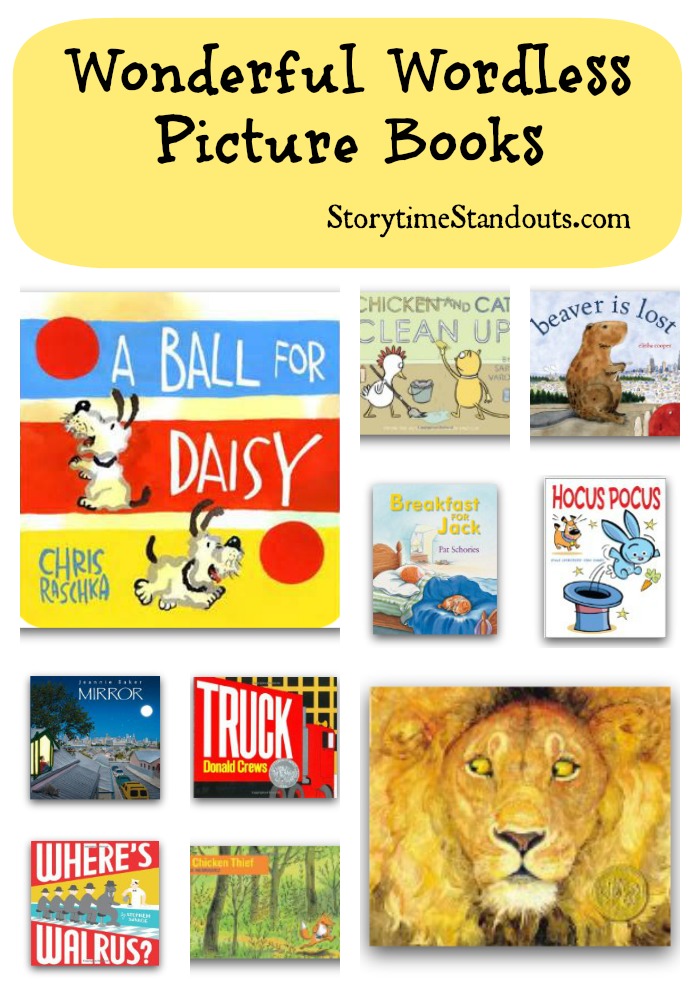 Storytime Standouts introduces a selection of wonderful wordless picture books