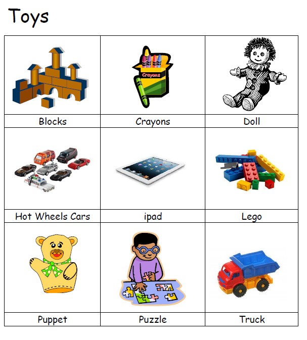 image of Vocabulary Development resource for a speech delayed child