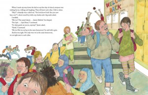 image of Bully spread an anti bullying picture book for older readers