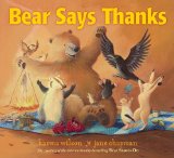 Bear Says Thanks picture book about generosity and gratitude