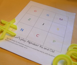 Playing Tic Tac Toe with a Speech-Delayed Child