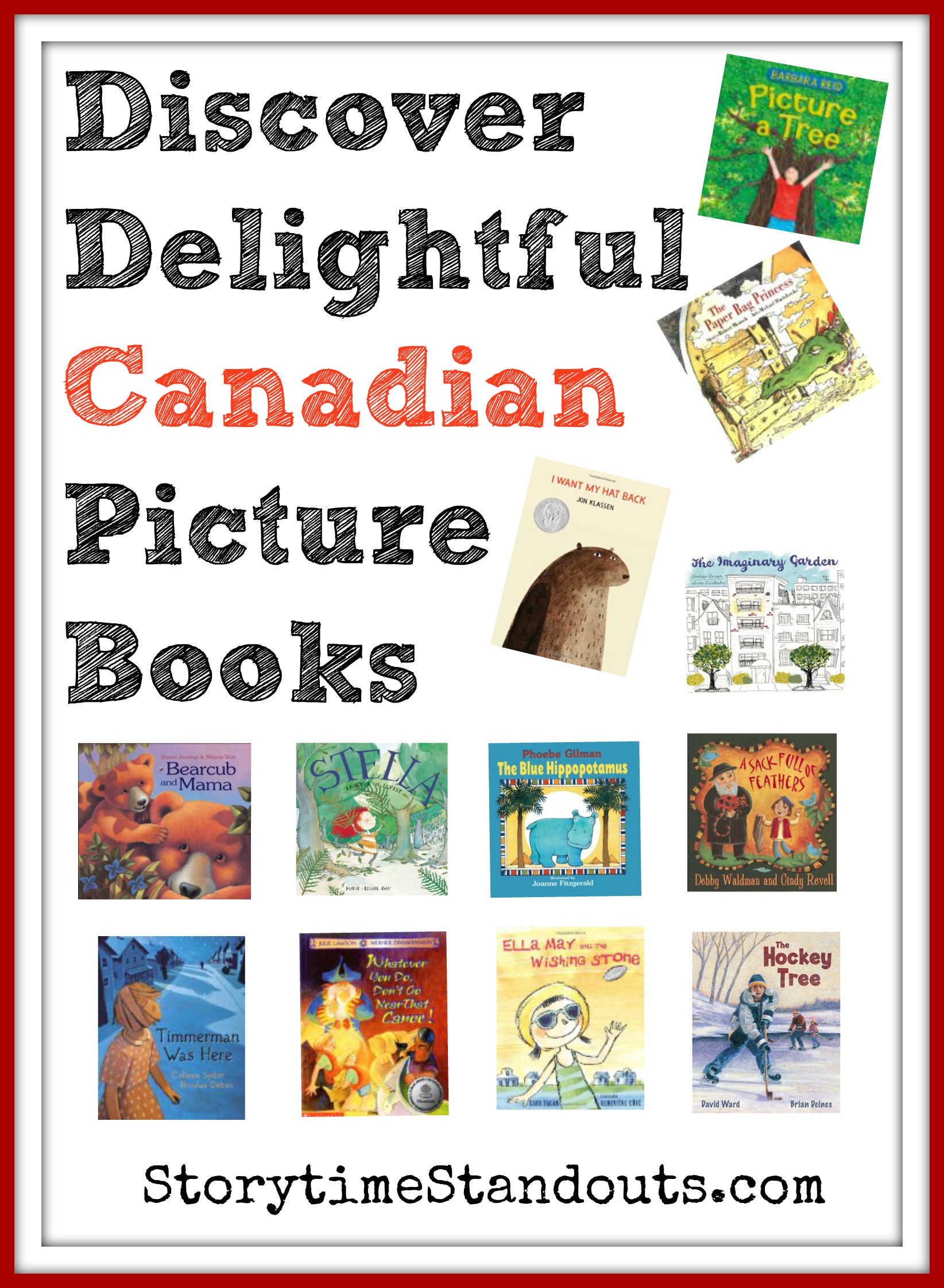 Storytime Standouts Looks at Wonderful Canadian Picture Books