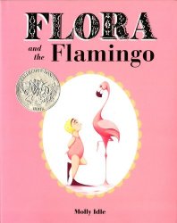 Flora the Flamingo - wordless picture book by Molly Idle