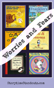 Picture Books About Worries and Fears are a great resource at home and in classrooms.