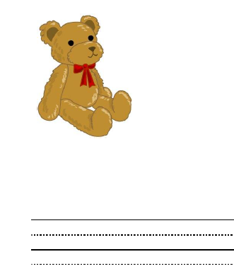 Teddy Bear theme interlined paper for children is a free printable included in our Storytime Fun with Bears.