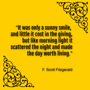 F Scott Fitzgerald inspirational quote
