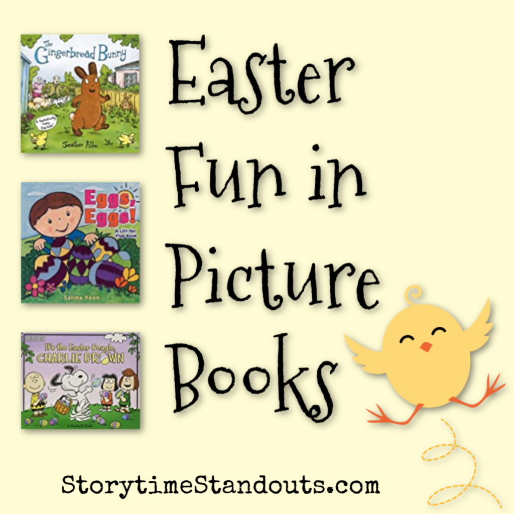 Storytime Standouts shares Easter-theme picture books for children.